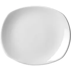 Тарелка «Тэйст» мелкая фарфор ,L=30,5,B=26см белый