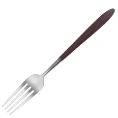 Вилка столовая «Гая» сталь нерж. ,L=21,1см тем.сер.