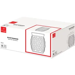 Стакан для коктейлей «Сауэр» стекло 455мл D=85,H=117мм прозр., изображение 2