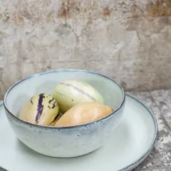 Тарелка керамика D=285,H=45мм св.зелен., изображение 4