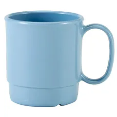 Mug polycarbonate 239ml ,H=80,L=105mm blue-gray