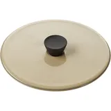 Крышка для кастрюли для сервировки «Карактэр» керамика D=120,H=18мм бежев.