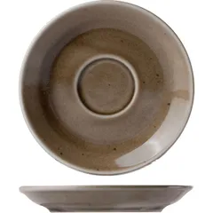 Saucer “Country Style”  porcelain  D=120, H=15mm  green.