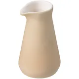 Sauce boat “Circle”  ceramics  120 ml  light beige.