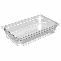 Gastronorm container (1/1)  polycarbonate  transparent.