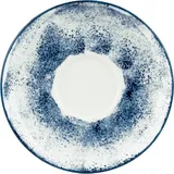 Блюдце с декором «Аида» фарфор D=14,5см белый,синий