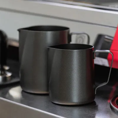 Питчер сталь нерж. 350мл черный, изображение 5