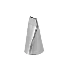 Pastry nozzle stainless steel ,H=45,L=10mm