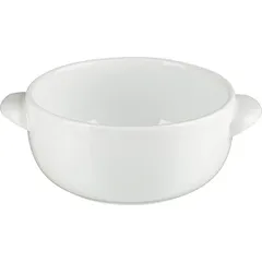 Baking pot “White” Classic without lid  porcelain  350 ml  D=145/115, H=53mm  white