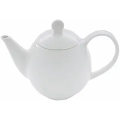Чайник заварочный «Онда» фарфор 0,62л D=20,H=16см белый