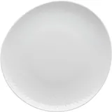 Тарелка мелкая фарфор D=22см белый