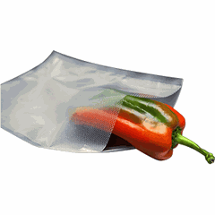 Vacuum bag corrugated [100pcs] polyethylene,polyamide ,L=40,B=60cm