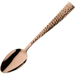 Table spoon “Palace Martelato”  stainless steel , L=209/65, B=40mm  copper