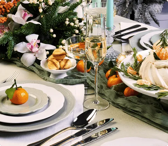 Сервировочный сет Волшебство Нового Года