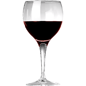 Бокал для вина «Фиоре» стекло 390мл D=93,H=187мм прозр.
