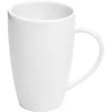 Кружка «Монако Вайт» фарфор 340мл D=80,H=115,L=141мм белый