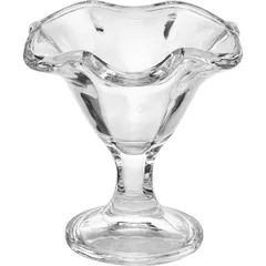 Creamer "Primavera"  glass  240 ml  D=136/85, H=135, L=35mm  clear.