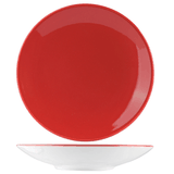 Салатник «Фиренза ред» фарфор 480мл D=200,H=43мм красный,белый