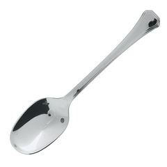 Tea spoon “Deco”  stainless steel  metal.