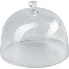 Cover for cake stand glass D=12,H=8cm clear.