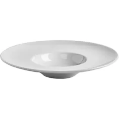 Тарелка для пасты «Солэр» фарфор 100мл D=22,H=3см белый, изображение 2