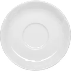 Блюдце «Мелодия» фарфор D=120/45,H=17мм белый