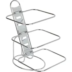 Shelf for 3 gastronorm containers. 1/2 metal ,H=48,L=41.5,B=31.5cm