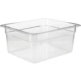 Гастроемкость GN 1/2 поликарбонат 8,9л ,H=15,L=32,5,B=26,5см прозр.