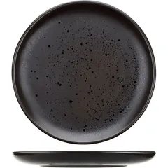 Тарелка «Оникс» плоская керамика D=27см черный