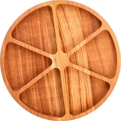 Round menagerie 6 sections “Classic”  oak  D=300, H=25mm