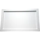 Блюдо сервировочное «Фрэймс» прямоугольное пластик ,L=32,5,B=26,5см белый