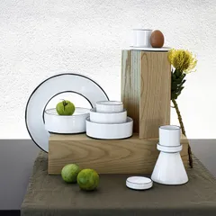 Блюдце «Карактэр» овальное керамика ,H=12,L=135,B=83мм белый,коричнев., изображение 2