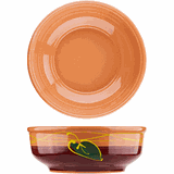 Салатник керамика 0,8л D=175,H=70мм персик.,сливов.