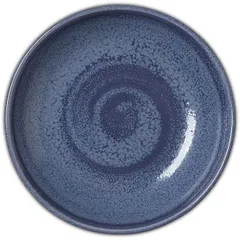 Plate “Revolution Bluestone” pie  porcelain D=154,H=10mm blue