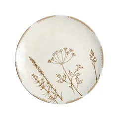 Тарелка «Фенхель» фарфор D=261,H=25мм белый