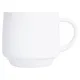 Чашка чайная «Интэнсити Барил» стекло 250мл D=75,H=80мм белый