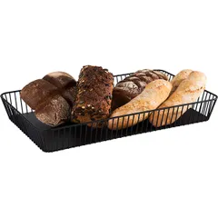 Корзина для хлеба GN1/1 металл ,H=75,L=530,B=325мм черный, изображение 2