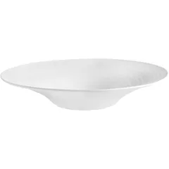 Deep plate  porcelain  D=28, H=5cm  white