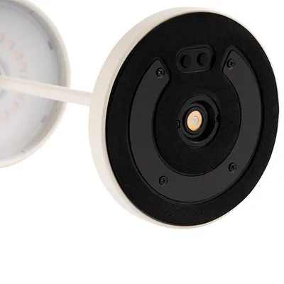 Лампа настольная «Мерле» электрическая металл D=11,H=30,5см металлич., изображение 3