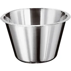 Bowl stainless steel 5l D=27,H=15,L=30,B=30cm metal.