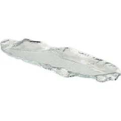 Блюдо «Винус» стекло ,L=39,B=14см прозр.