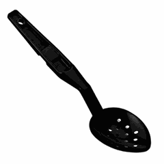 Spoon perforated polycarbonate ,L=28.3cm black