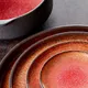 Тарелка «Агат» фарфор D=25см красный,черный, Диаметр (мм): 250, изображение 3