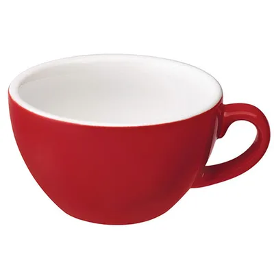 Чашка чайная «Эгг» фарфор 150мл красный, Цвет: Красный, Объем по данным поставщика (мл): 150
