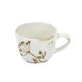 Чашка кофейная «Фенхель» фарфор 100мл D=68,H=48,L=90мм белый