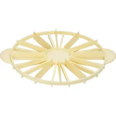 Делитель для торта на 12-18 кусков полипроп. D=265,H=25,L=325,B=265мм желт., изображение 2