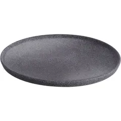 Plate “Granite” semi-gloss  porcelain  D=20cm  gray