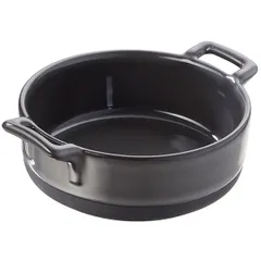 Portion baking pan “Eclipse”  porcelain  290 ml  D=12, H=5cm  black
