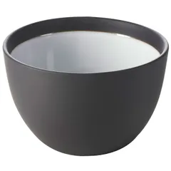 Salad bowl ceramics 0.5l D=125,H=80mm black,white