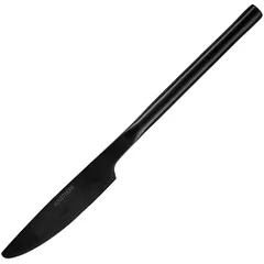 Table knife “Sapporo Basic”  stainless steel , L=85/220, B=18mm  black, matte